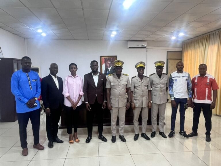 Audience avec le Préfet de Région, Préfet du Département d&rsquo;Abengourou